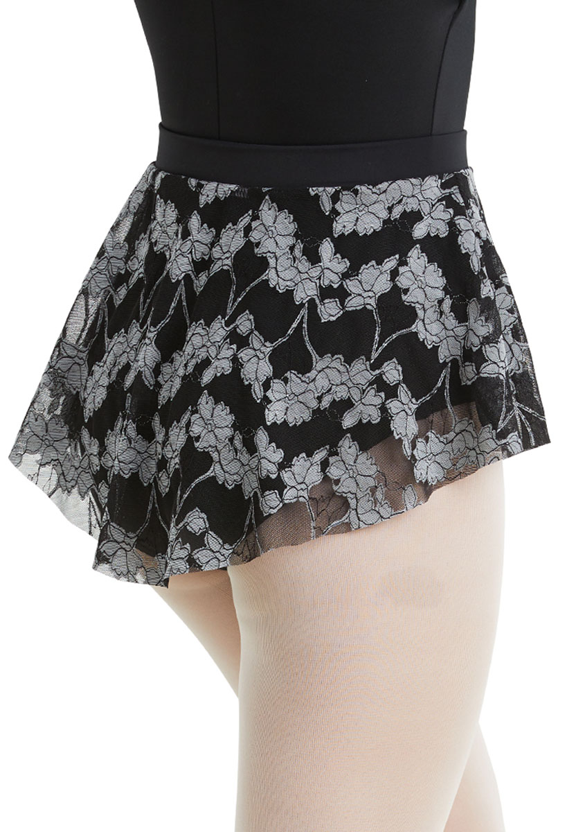 Dipped Hem Stretch Lace Skirt | Balera™