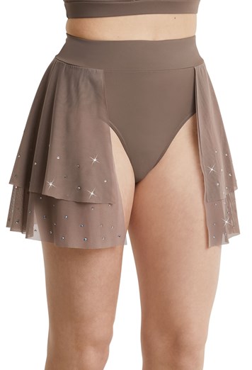 Tiered Crystal Skirt