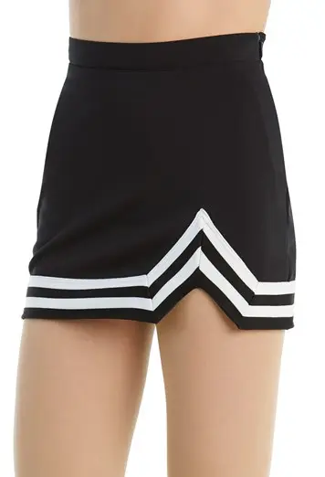 Chevron Notched Team Skirt