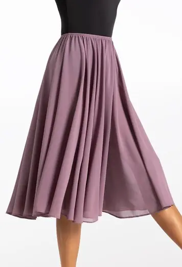 Georgette Midi Skirt