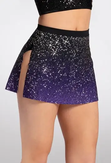 Ombre Sequin Skirt