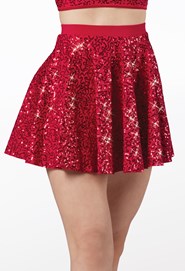 Classic Sequin Briefs Red Spanky - Icupid Practice Wear