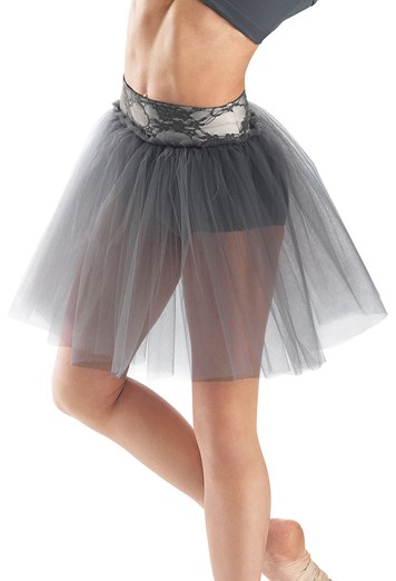 High-Waist Tulle Skirt