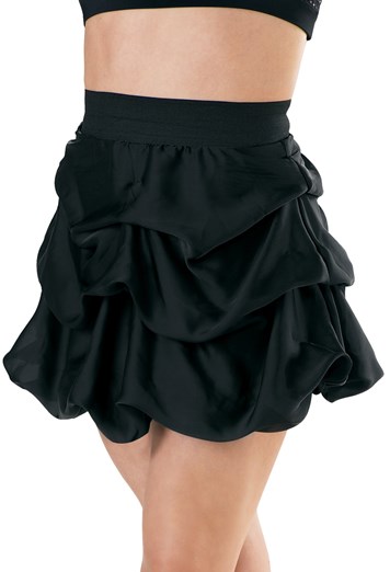 Satin Pick-Up Skirt