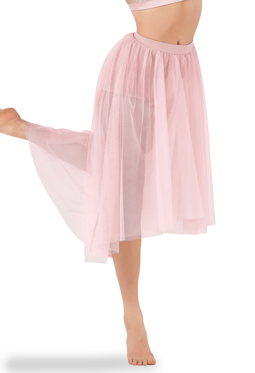 girls tulle maxi skirt