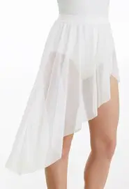 High Waist Mesh Maxi Skirt