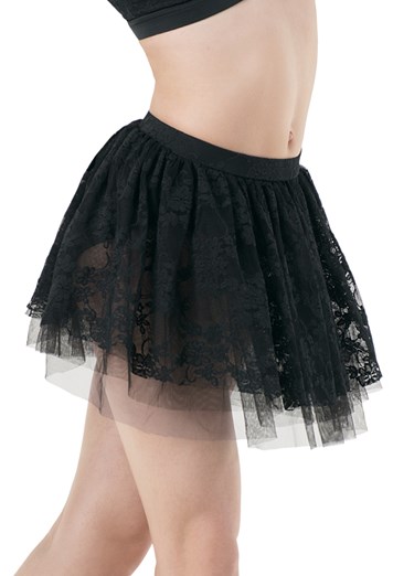 Lace And Tulle Skirt