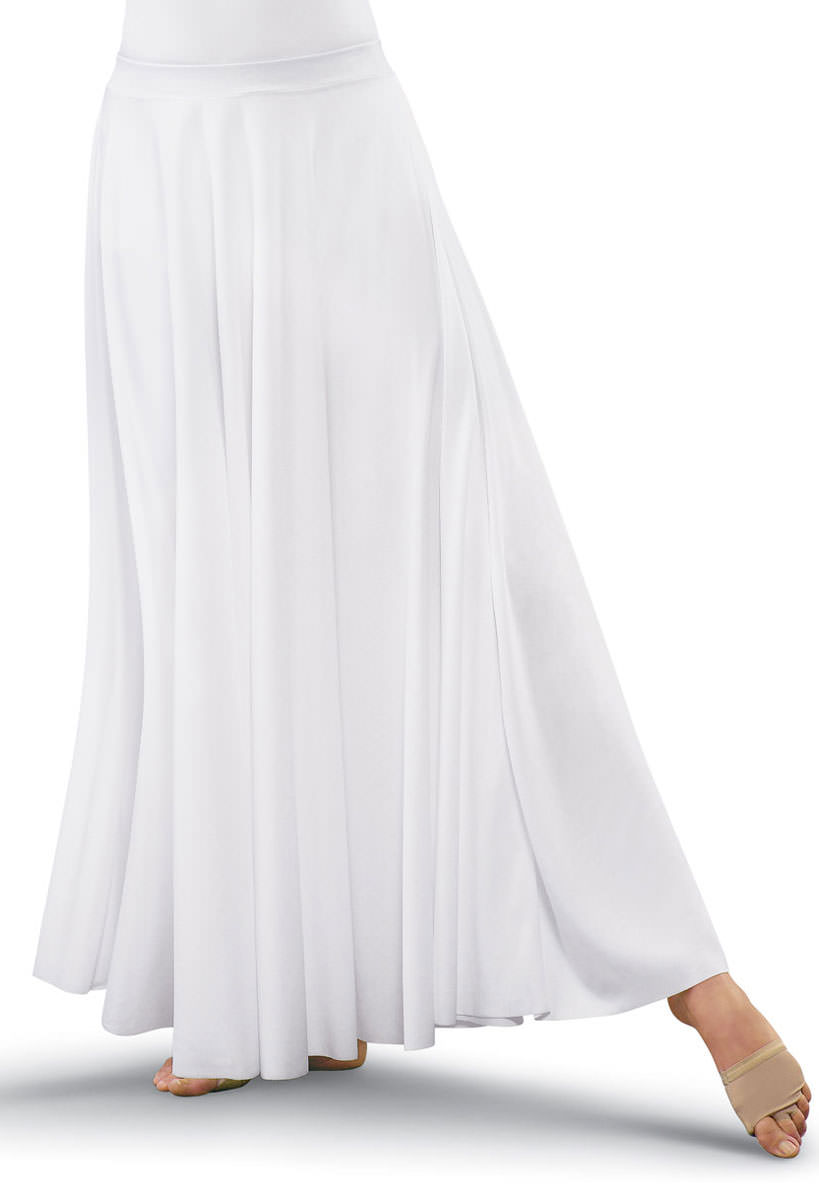 Белая юбка для танцев
