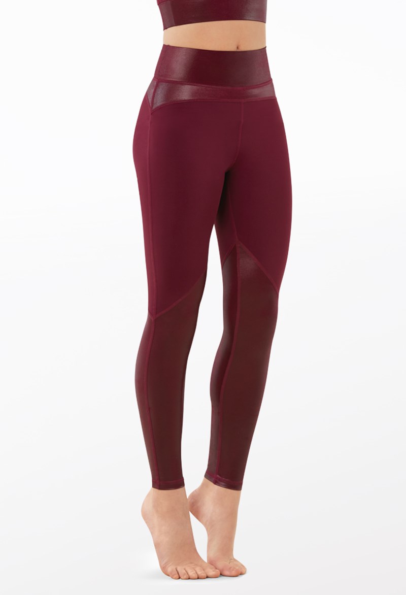 Shop Shimmer Leggings with Elasticised Waistband Online