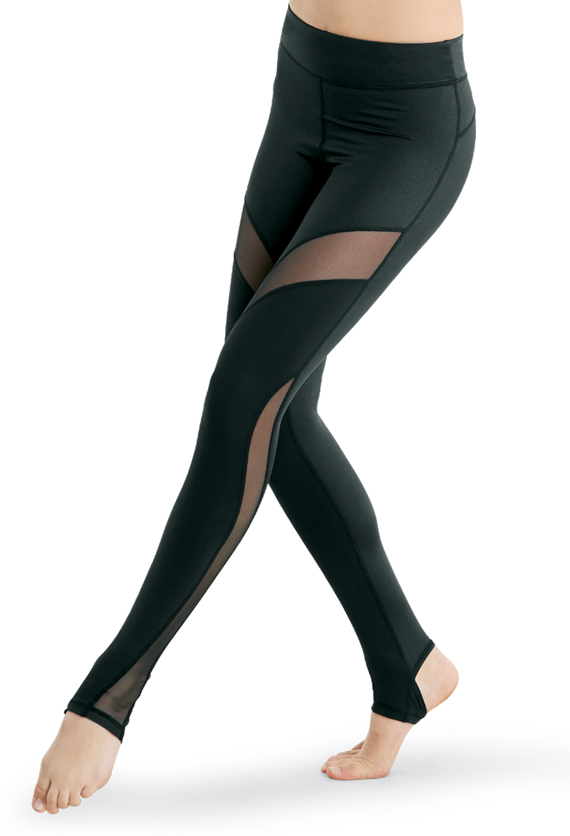 Buy SweatyRocks Leggings Women Crisscross Stirrup Tights Gym Yoga Workout  Pants (Small, Color Block#1) at Amazon.in
