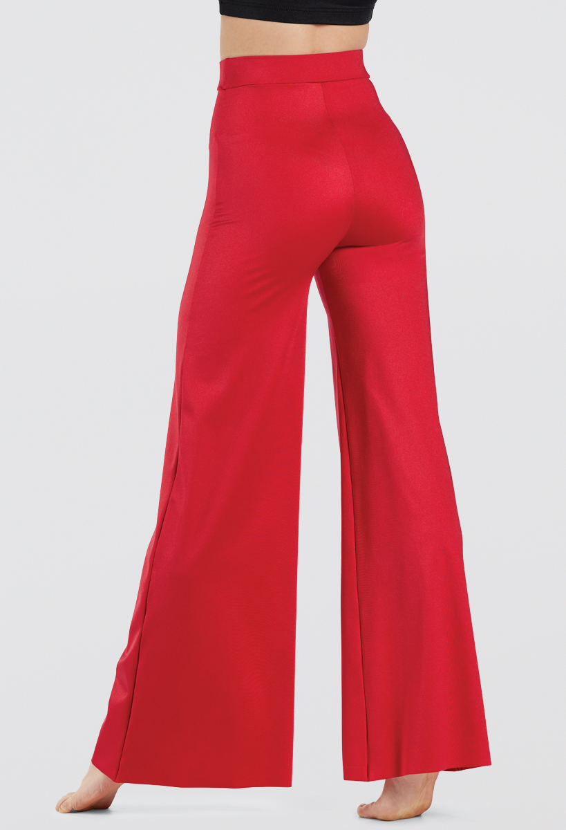 Lustre Spandex Wide Leg Dance Pants | Weissman®