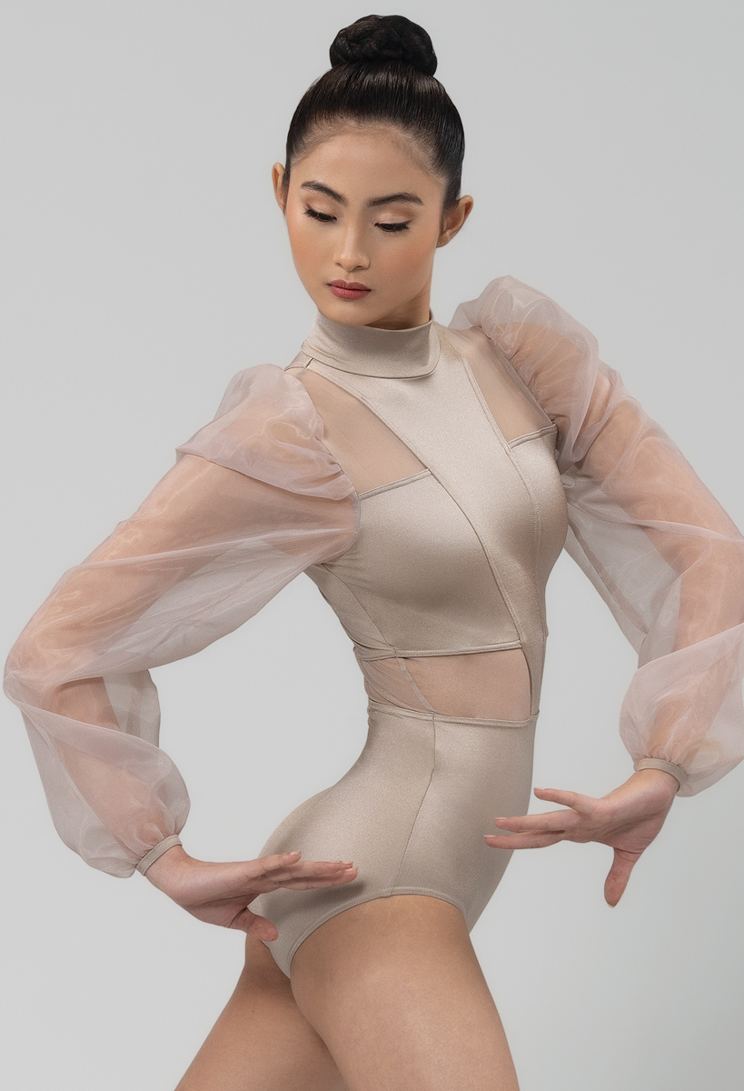 2024AW　ARKLEY PUFF SLEEVE LEO LONG　34 Mammoth Quarterzip | Sunday Swagger