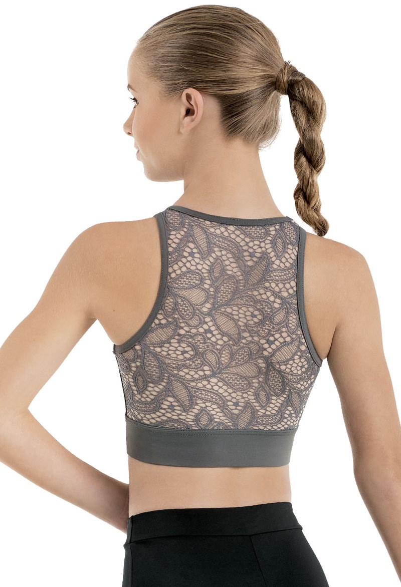 Lace Back Sleeveless Crop Top - Balera - Product no longer available for  purchase