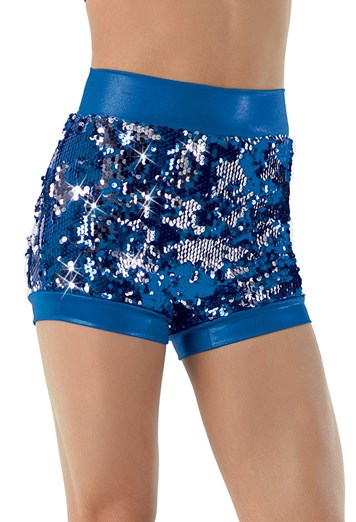 Two-Way Sequin Shorts