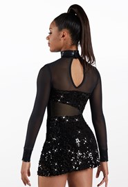 Ultra Sparkle Wrap Front Dress