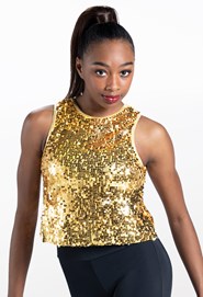 Ultra Sparkle Cropped Top