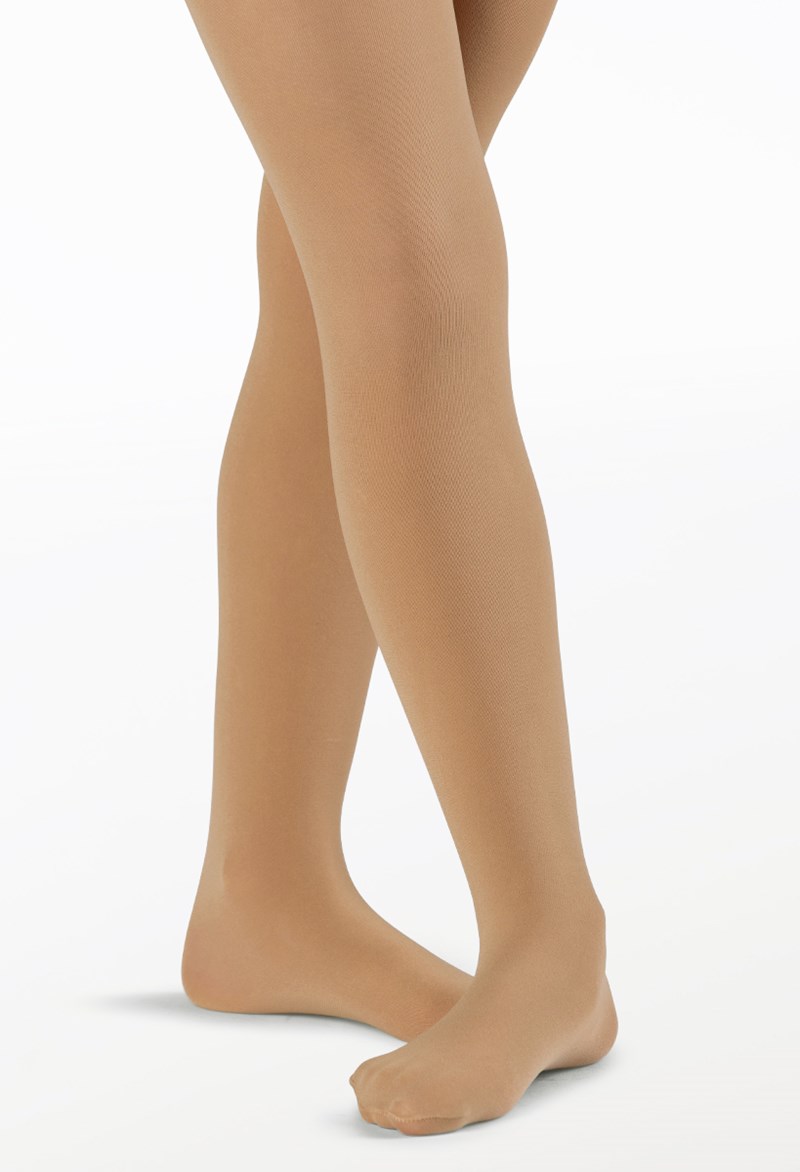 LIGHT SUNTAN FOOTED DANCE TIGHTS medium size 8-10 - baby & kid stuff - by  owner - household sale - craigslist