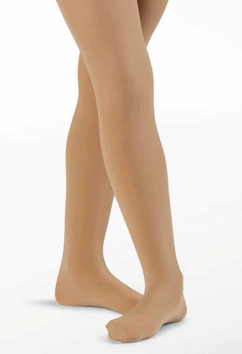 Danskin Ballet Pink Compression Footed Tights - A La Seconde Dancewear