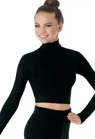 Capezio Turtleneck  Crop Top