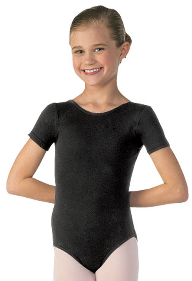 Capezio GIrls Short Sleeve Leotard – Shelly's Dance and Costume