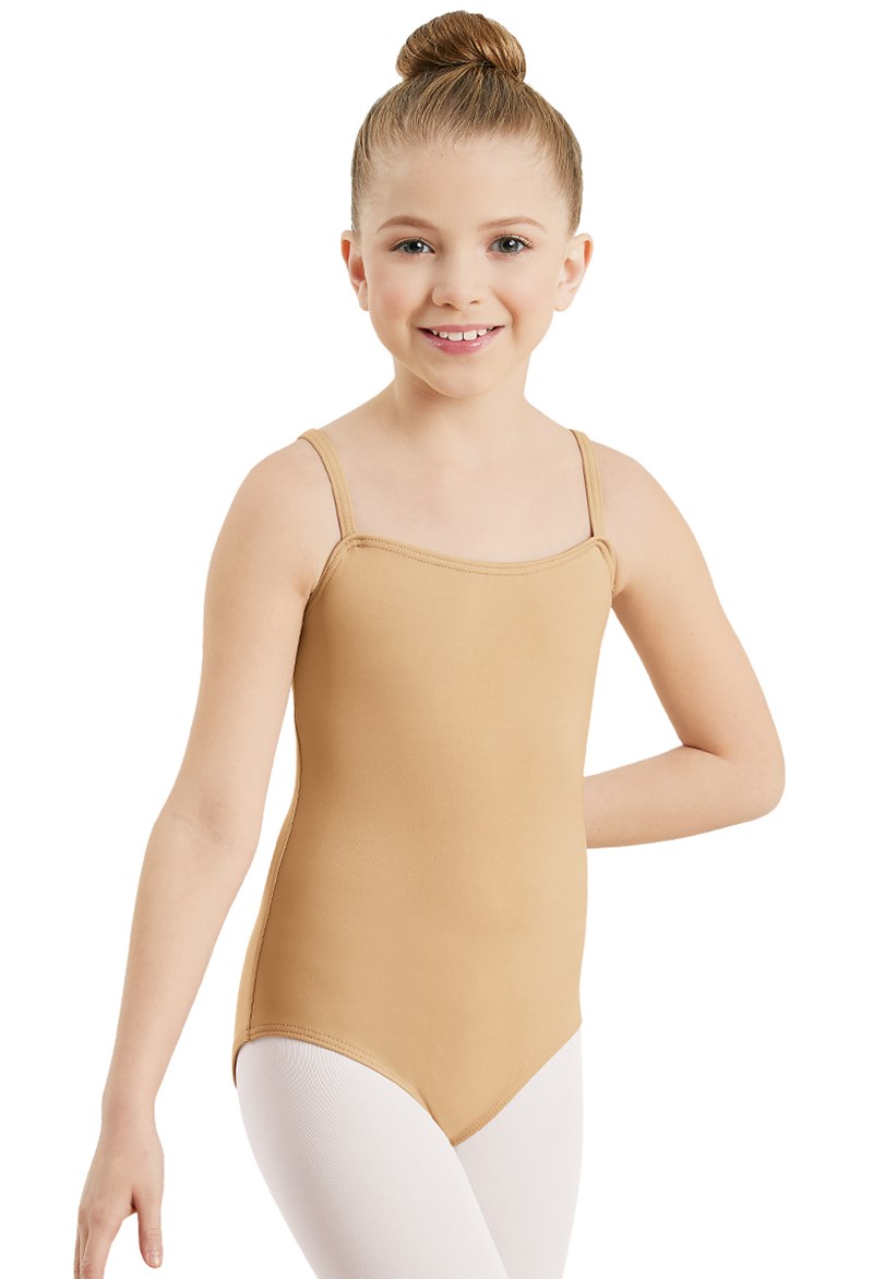 Skin-Tones Classic Camisole Dance Leotards Skin Color Nude Bodysuit  Undergarment 