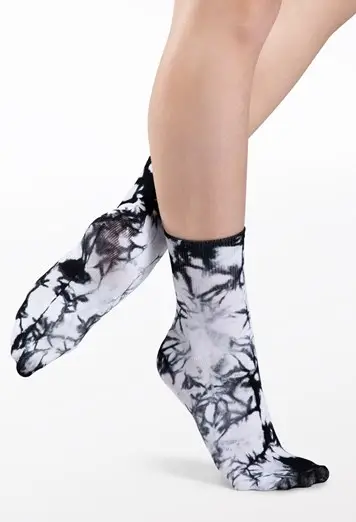 Tie-Dye Dance Socks