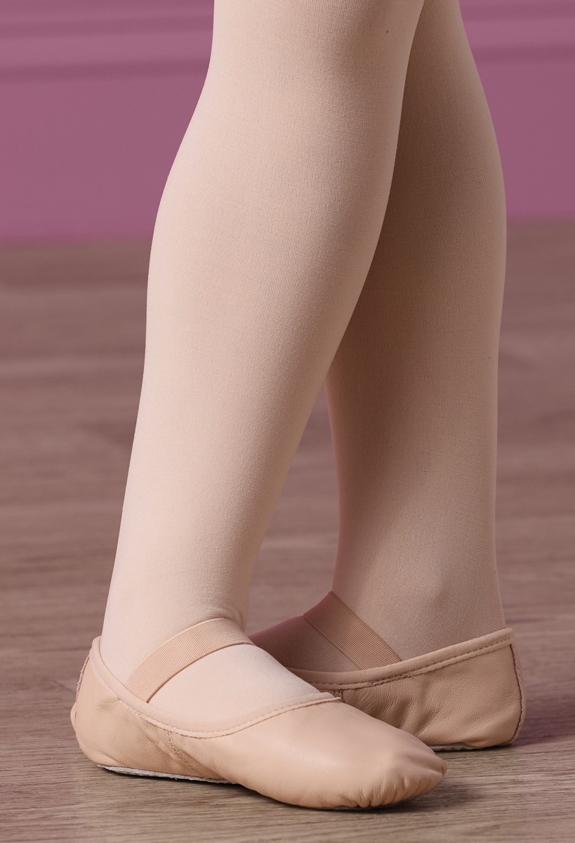 No-Tie Split-Sole Ballet Shoes | Weissman®