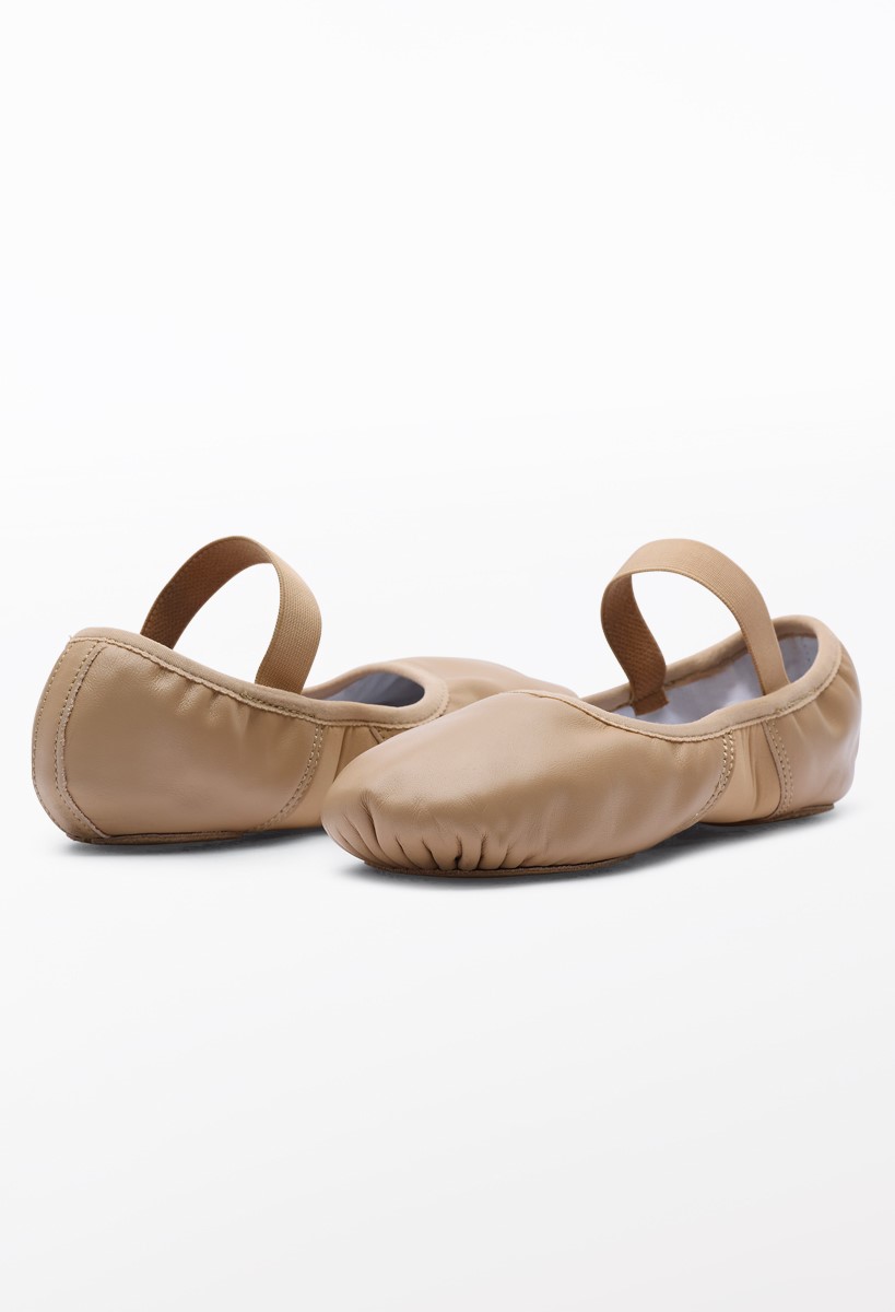 No-Tie Split-Sole Ballet Shoes | Weissman®