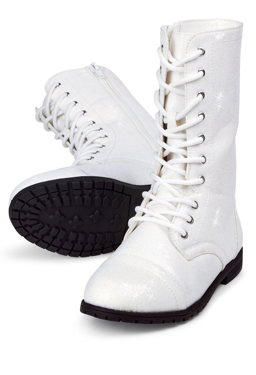 White hot sale dance boots