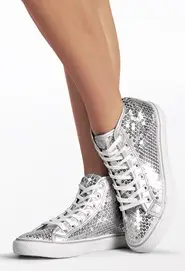 Glitter Lace-Up Combat Boots | Balera™