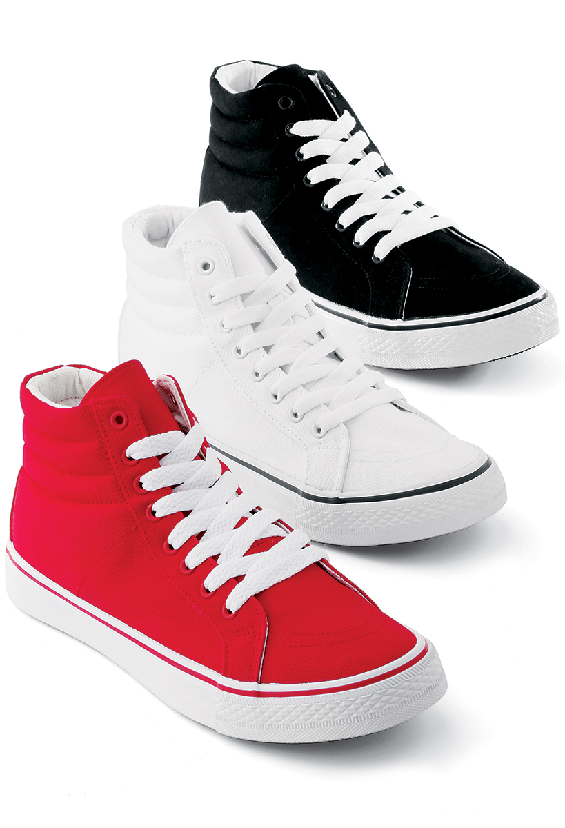 White high top dance on sale sneakers